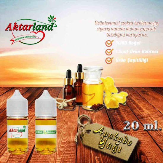 Avakado Çekirdeği Yağı - 20 ml