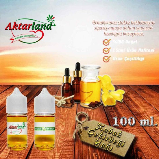 Kabak Çekirdeği Yağı 100 ml