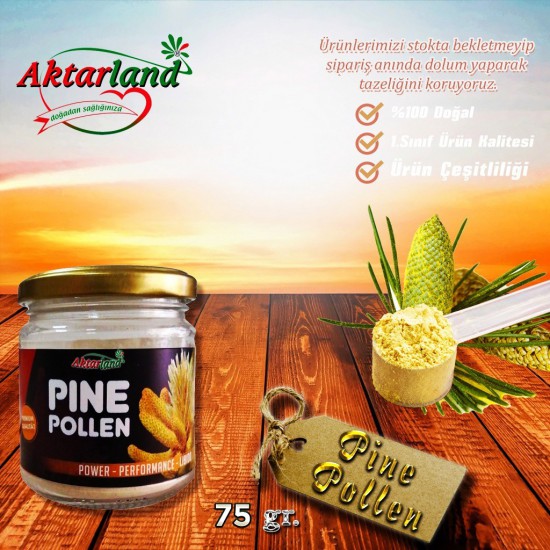 Çam Poleni 75 Gr - Pine Pollen