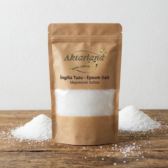 İngiliz Tuzu (Epsom Salt) doğal mineral banyosu ve sağlık faydaları