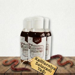 Kaliforniya Solucanı Yağı 100 ml 2 adet