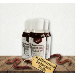 Kaliforniya Solucanı Yağı 100 ml 2 adet