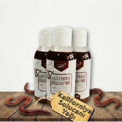 Kaliforniya Solucanı Yağı 100 ml 3 adet