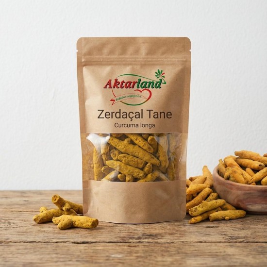 Taze zerdeçal kökü, zerdeçal tozu, zerdeçal çayı, zerdeçal bitkisi