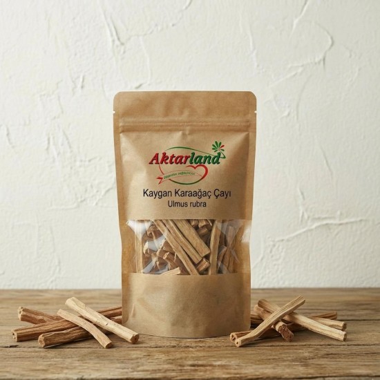Kaygan karaağaç çayı, ulmus rubra, kaygan karaağaç, sindirim sağlığı, boğaz ağrısı, doğal şifa, Aktarland