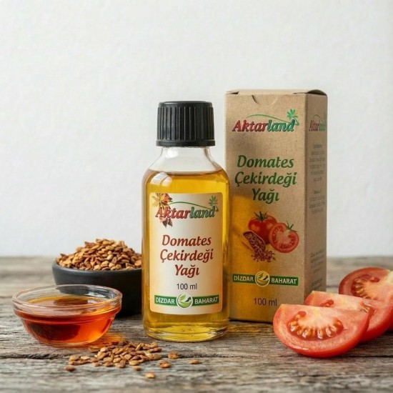 Organik Soğuk Sıkım Domates Çekirdeği Yağı