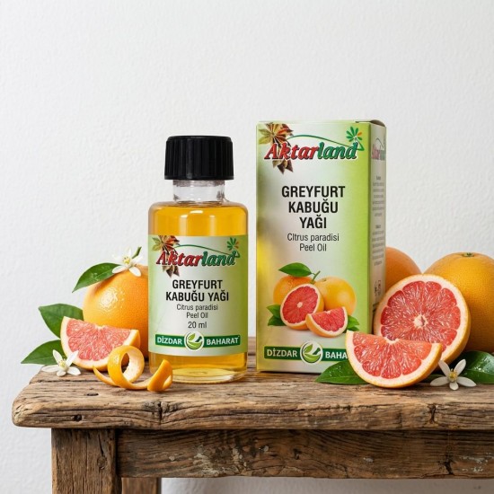 Premium Kalite Greyfurt Kabuğu Yağı - Doğal Aromaterapi Çözümü