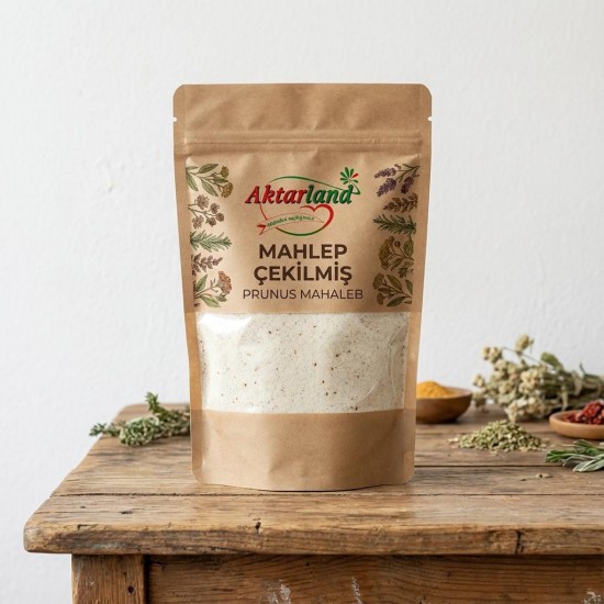 Mahlep tohumu ve çay fincanı doğal sağlık faydaları