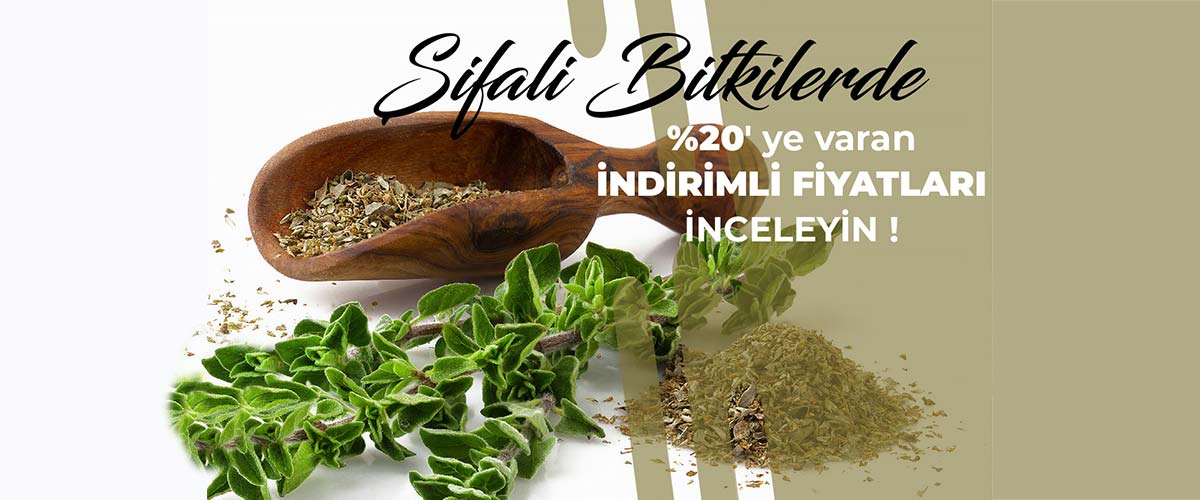 Şifalı Bitkilerde İndirim